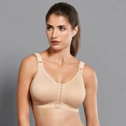 Sport-BH 5523 Firm Support - Frontline Open - Schwarz -Chic Lingerie Verkauf 5523 753 01