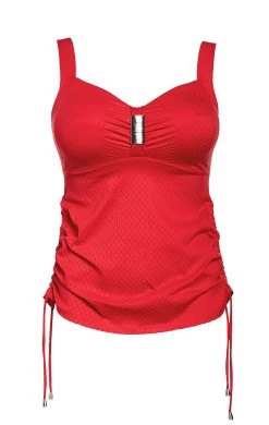 Tankini-Oberteil St. Tropez Cup B - K 9190-rot