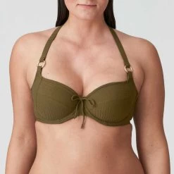 Vollschalen-Bikini-Top Sahara 4006310 Oliv
