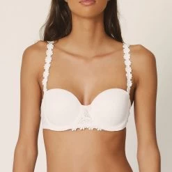 Avero Unterlegter BH Trägerlos MJ0200413 -Chic Lingerie Verkauf ps 0100413 NAT 3